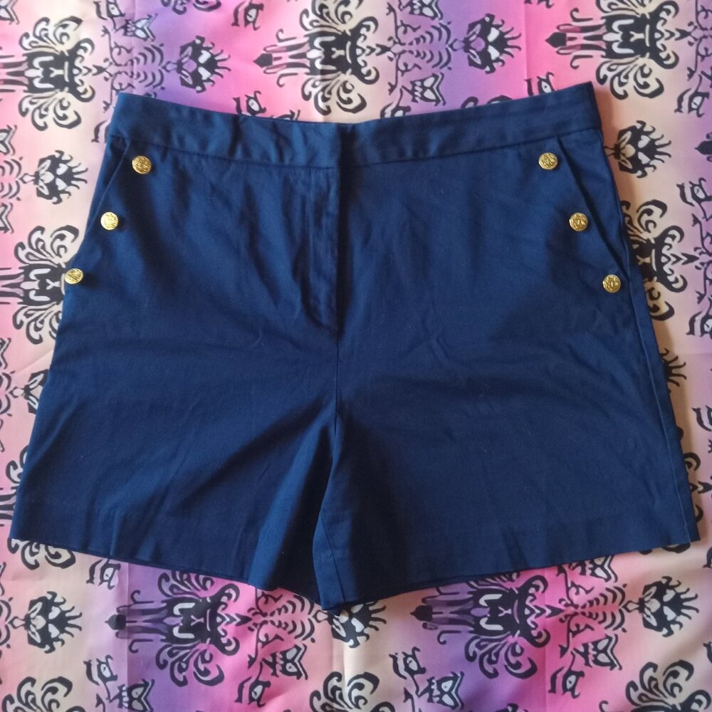 Retro Marilyn Monroe Navy Shorts